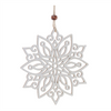 Snowflake Ornament (Set of 24) 5”H Wood