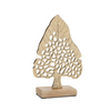 Tree (Set of 2) 8.5"H, 10.5"H Aluminum/Wood