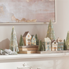 LED Houses 11.75"L x 5.5"H Resin 2 AAA Batteries Not Included