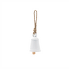 Bell (Set of 8) 4"H, 6"H Iron/Rope
