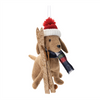 Winter Sport Dog Ornament (Set of 6) 7”H Polyester