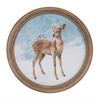 Deer Frame (Set of 2) 11.5"D MDF/Paper