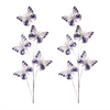 Butterfly Spray (Set of 2) 30”H Plastic