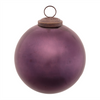 Ball Ornament (Set of 12) 3"D, 4"D Glass