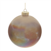 Ball Ornament (Set of 4) 4"D, 5"D Glass