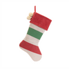 Stocking (Set of 2) 19”H Wool/Acrylic