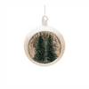 Ornament (Set of 6) 4.5"H, 5.5"H Glass