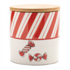 Candy Canister (Set of 4) 4.25"D x 4.75"H Ceramic
