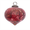 Ornament (Set of 6) 3"D , 4"H Glass