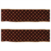 4” x 5 Yds. Wired Polyester (Set of 2)
