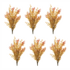 Foliage Bush (Set of 6) 20”H Plastic