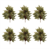 Pine Spray (Set of 6) 20”H Plastic