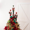 Triple Tree Topper 36”H Iron Black
