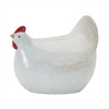 Chicken (Set of 4) 5"H x 6.5"H Terra Cotta