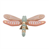 Butterfly/Dragonfly (Set of 4) 4"L x 6.5"W x 2"H Resin