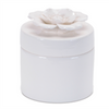 Floral Box (Set of 3) 4"D x 4.5"H Stoneware