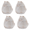 Cat Box (Set of 4) 4"D x 4.75"H Resin