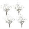 Mini Leaf Branch (Set of 4) 46”H Plastic