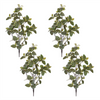 Fittonia Leaf Spray (Set of 4) 31”H Polyester