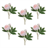 Peony Spray (Set of 6) 24”H Fabric