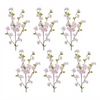 Apple Blossom Branch (Set of 6) 34”H Polyester