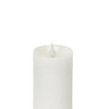 Simplux LED Pillar Candle w/Moving Flame (Set of 2)  3"D x 5"H W/RMT