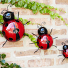 Metal Lady Bug Garden Decor (Set of 6)