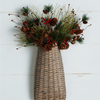 Woven Willow Wall Basket (Set of 6)