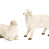 White Tabletop Sheep Figurine (Set of 4)
