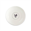 Chicken Round Platter (Set of 2) 13.25"D Stoneware