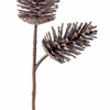Pine Cone Spray 28”H (Set of 6) Plastic