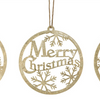 Ornament (Set of 24) 17.5”H Iron