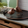 Chicken (Set of 2) 7.25"L x 8"H Terra Cotta