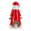 Ceramic Santa Tea Light Holder 10.25"H