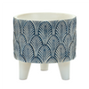 Pot w/Legs (Set of 2) 5.25"D x 5.25"H, 5.5"D x 5"H Resin