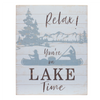 Lake Sign (Set of 2) 15.75"L x 20"H MDF/Wood