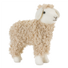 Sheep (Set of 2) 9.5"L x 10.5"H, 9"L x 10.75"H Foam/Fabric
