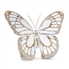 Butterfly (Set of 3) 6.75"L x 5.5"H, 7"L x 5.5"H, 7.25"L x 5.75"H Resin
