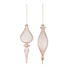 Drop Ornament (Set of 6) 8.5”H Glass
