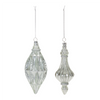 Drop Ornament (Set of 12) 6.75"H, 7"H Glass