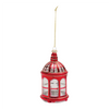 Lantern Ornament (Set of 6) 5.5”H Glass