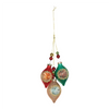 Triple Reflector Ornament (Set of 12) 10.5”H Glass