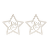 Joy Star (Set of 2) 15.75”H MDF