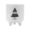 Footed Pine Tree Planter (Set of 3)