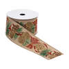 2.5” x 10 Yds. Ribbon (Set of 2) Wired Polyester