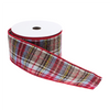 2.5” x 10 Yds. Ribbon (Set of 2) Wired Polyester