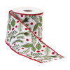 4” x 10 Yds. Ribbon Wired Cotton