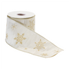 4” x 5 Yds. Ribbon (Set of 2) Wired Polyester