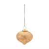 Ornament (Set of 6) 4”D Glass