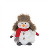 Plush Snowman with Hat and Scarf (Set of 2)